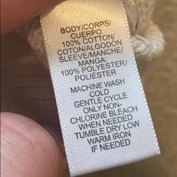 Loft Lace sweater tee - Picture 4 of 7